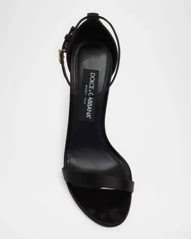 Dolce & Gabbana 105mm Raso Satin Sandals | Thumbnail 5 Dolce & Gabbana 105mm Raso Satin Sandals | Thumbnail 5