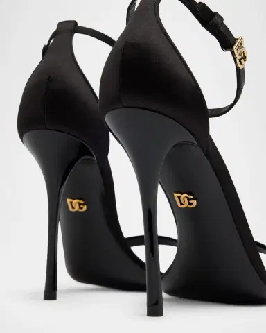 Dolce & Gabbana 105mm Raso Satin Sandals | Thumbnail 6 Dolce & Gabbana 105mm Raso Satin Sandals | Thumbnail 6