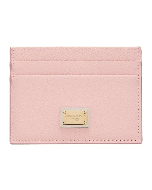 Grain Leather Card Holder