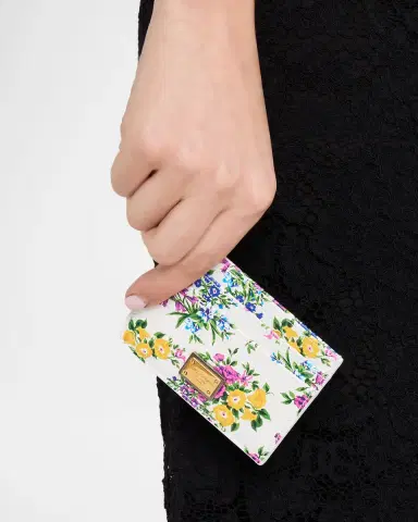 Dolce & Gabbana Floral-Print Leather Card Holder | Thumbnail 2 Dolce & Gabbana Floral-Print Leather Card Holder | Thumbnail 2