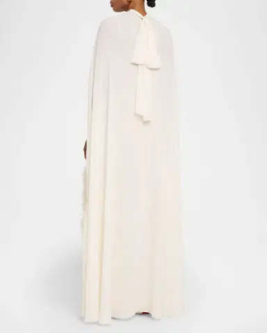 LAPOINTE Georgette High-Low Cape | Thumbnail 3