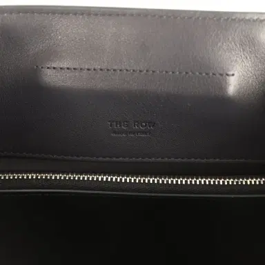 The Row The Row Peggy Clutch Black Saddle Leather Silver Hardware | Thumbnail 9 The Row The Row Peggy Clutch Black Saddle Leather Silver Hardware | Thumbnail 9