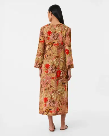 Emporio Sirenuse Giada Caftan in Jungle Print | Thumbnail 4 Emporio Sirenuse Giada Caftan in Jungle Print | Thumbnail 4