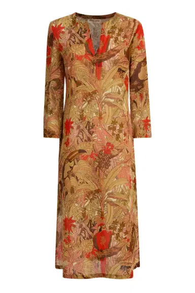 Emporio Sirenuse Giada Caftan in Jungle Print | Thumbnail 6 Emporio Sirenuse Giada Caftan in Jungle Print | Thumbnail 6