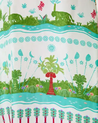 Emporio Sirenuse Jenna Caftan in Eden Print | Thumbnail 5