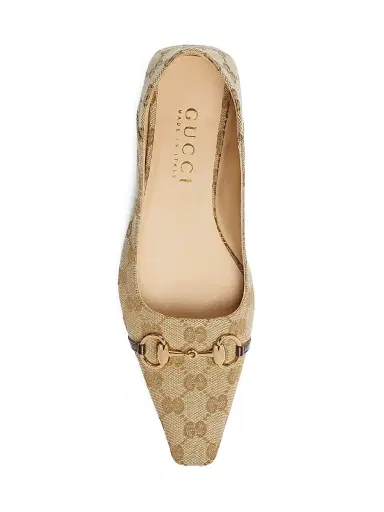 Gucci Women's Vittoria Horsebit Ballet Flats | Thumbnail 4 Gucci Women's Vittoria Horsebit Ballet Flats | Thumbnail 4