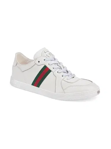 Gucci Women's Coda Leather Low-Top Sneakers | Thumbnail 2