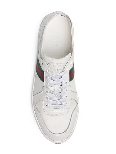 Gucci Women's Coda Leather Low-Top Sneakers | Thumbnail 4