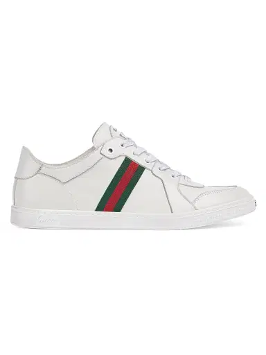 Gucci Women's Coda Leather Low-Top Sneakers | Thumbnail 1