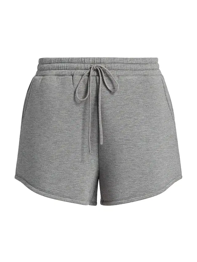 dh New York Women's Lucca Sweat Shorts - Heather Grey
