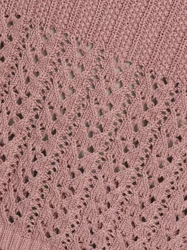 dh New York Women's Khai Linen-Blend Top - Dusty Rose - Size Small | Thumbnail 7