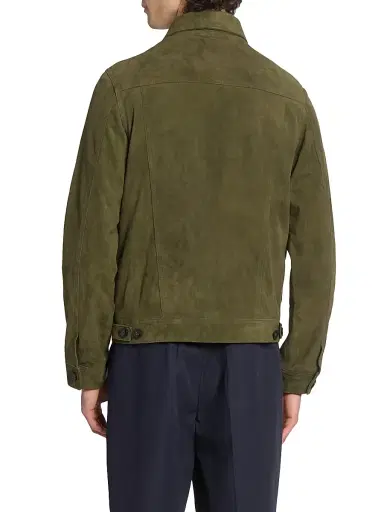 OFFICINE GÉNÉRALE Men's Liam Suede Jacket | Thumbnail 5