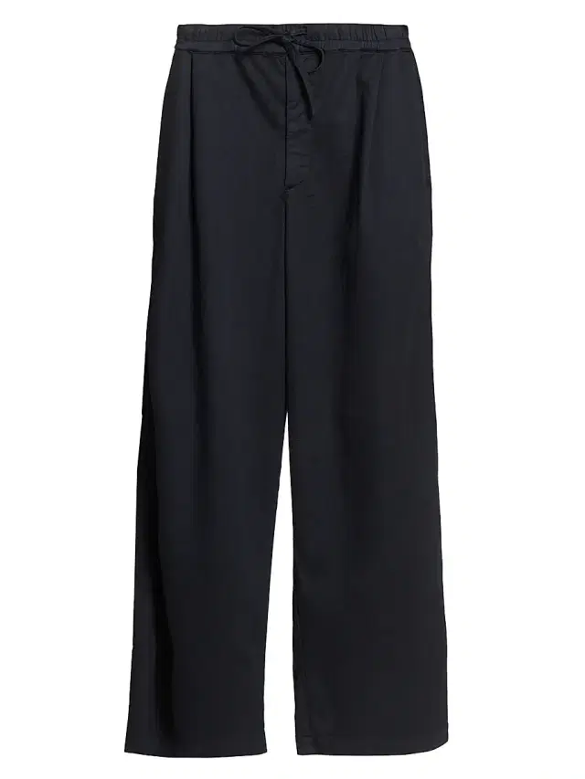 Men's Peterson Twill Drawstring Trousers - Faded Black
