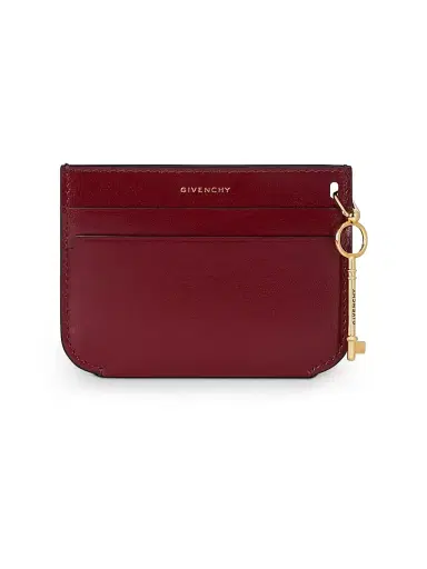 Givenchy Women's Lucky Charms Card Holder in Box Leather | Thumbnail 1 Givenchy Women's Lucky Charms Card Holder in Box Leather | Thumbnail 1
