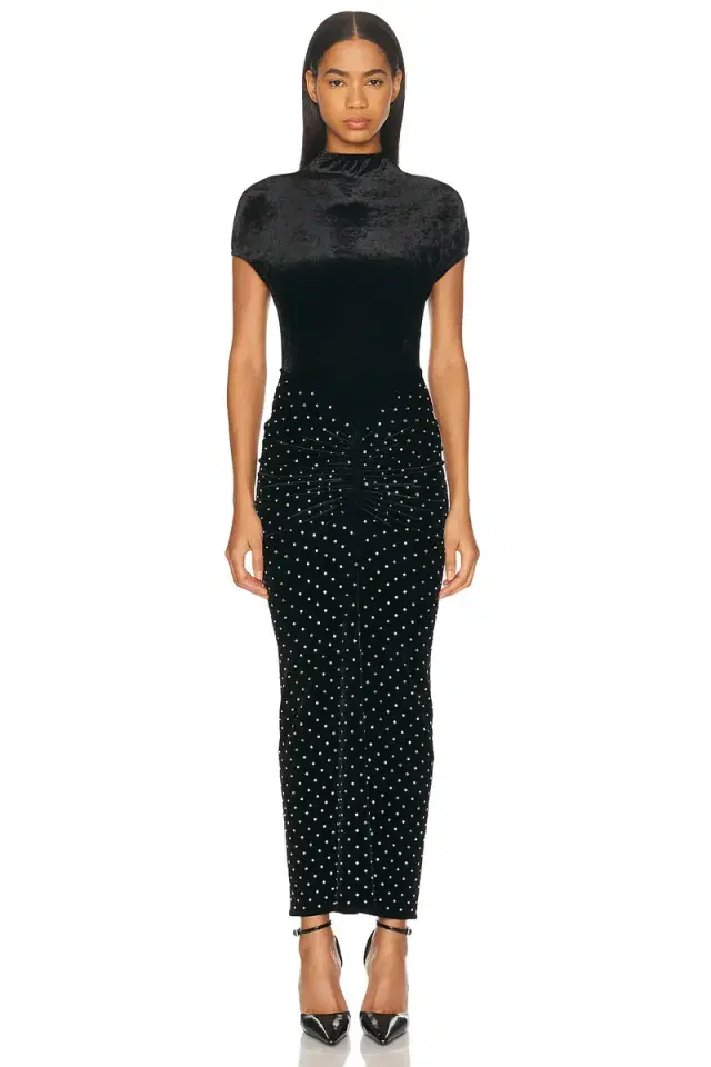 ALAÏA Draped Dress