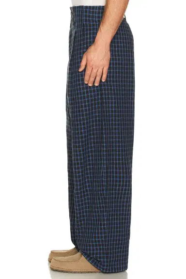 Nicholas Daley Wide Leg Pleated Trouser | Thumbnail 2 Nicholas Daley Wide Leg Pleated Trouser | Thumbnail 2