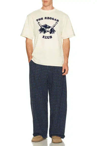 Nicholas Daley Wide Leg Pleated Trouser | Thumbnail 4 Nicholas Daley Wide Leg Pleated Trouser | Thumbnail 4