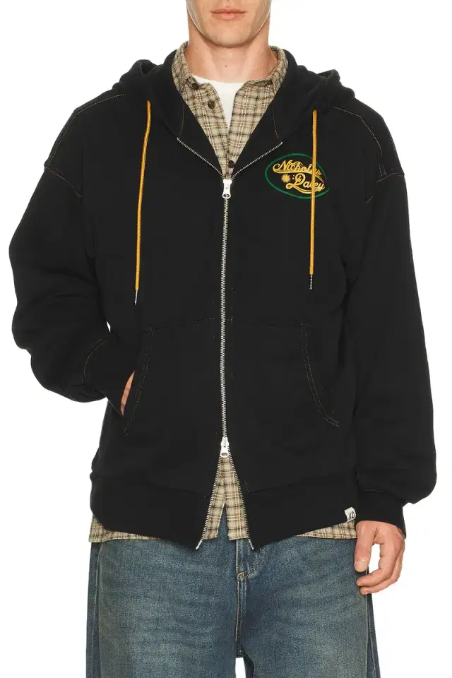 Nicholas Daley Roots Zip Up Hoodie