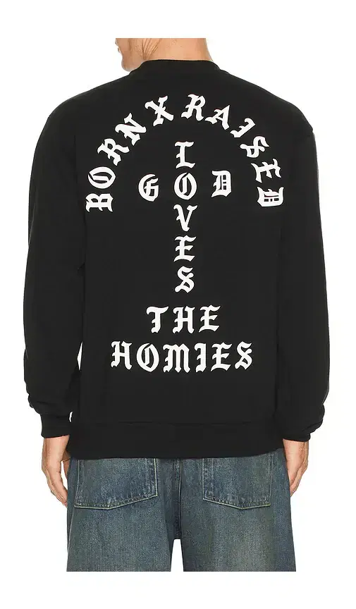 Born x Raised Unconditional Love Crew neck Sweatshirt
