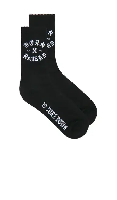 Born x Raised 10 Toes Down Rocker Socks | Thumbnail 1