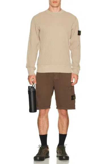 Stone Island Garment Dyed Shorts | Thumbnail 4
