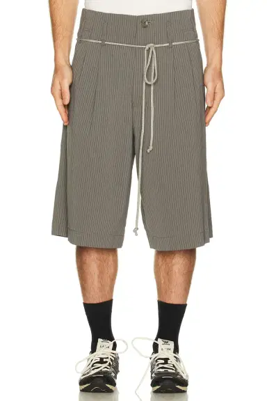 Song for the Mute Double Pleated Shorts | Thumbnail 1 Song for the Mute Double Pleated Shorts | Thumbnail 1