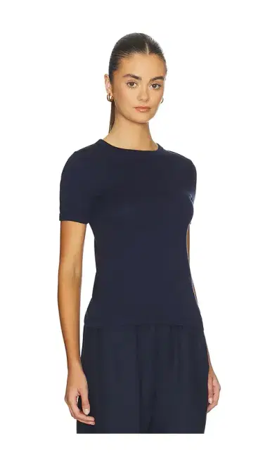 ENZA COSTA Cotton New Classic Short Sleeve Tee | Thumbnail 2 ENZA COSTA Cotton New Classic Short Sleeve Tee | Thumbnail 2