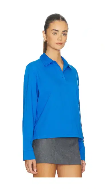 LESET Margo Long Sleeve Polo | Thumbnail 2