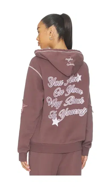 The Mayfair Group Orebella by Bella Hadid x Mayfair On Your Way Back To Yourself Zip-up Hoodie | Thumbnail 1