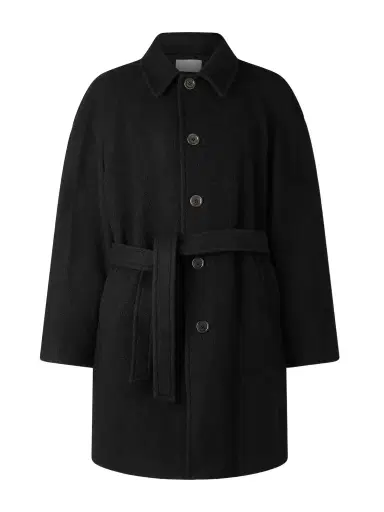 Amomento Belted Wool-Blend Coat - Men | Thumbnail 1
