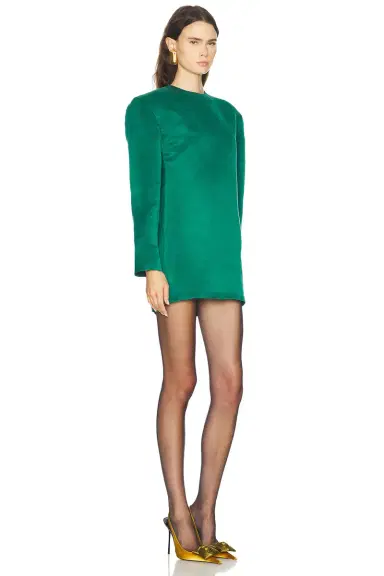 Saint Laurent Long Sleeve Dress | Thumbnail 3 Saint Laurent Long Sleeve Dress | Thumbnail 3