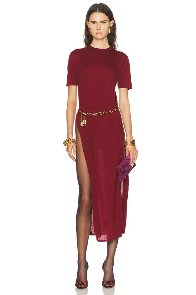 Short Sleeve Maxi Dress