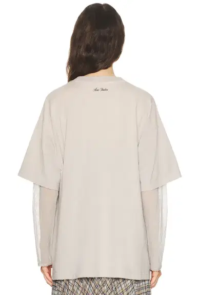 Acne Studios Edra Double Graphic Top | Thumbnail 3 Acne Studios Edra Double Graphic Top | Thumbnail 3