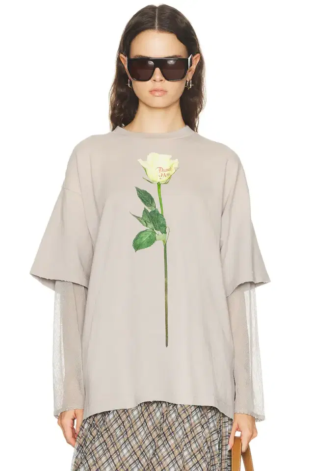 Edra Double Graphic Top