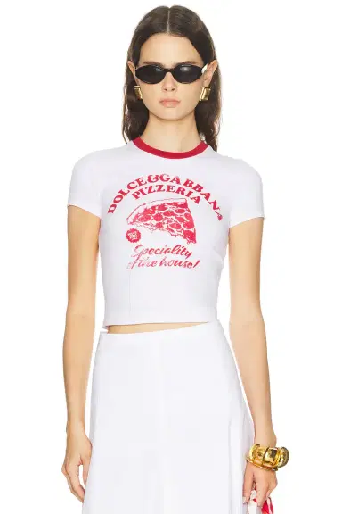 Dolce & Gabbana Short Sleeve Top | Thumbnail 1 Dolce & Gabbana Short Sleeve Top | Thumbnail 1