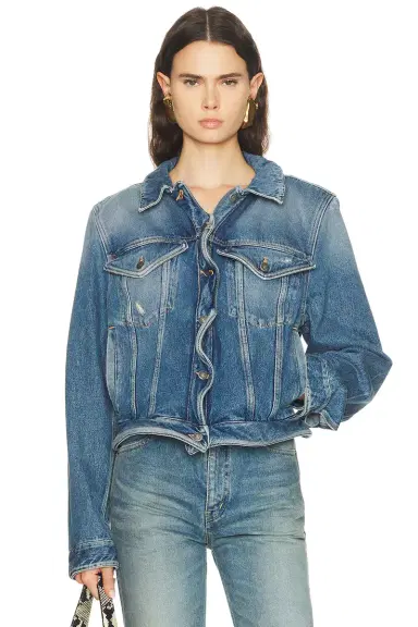Acne Studios Oleag Vintage Wiggle Jacket | Thumbnail 1 Acne Studios Oleag Vintage Wiggle Jacket | Thumbnail 1
