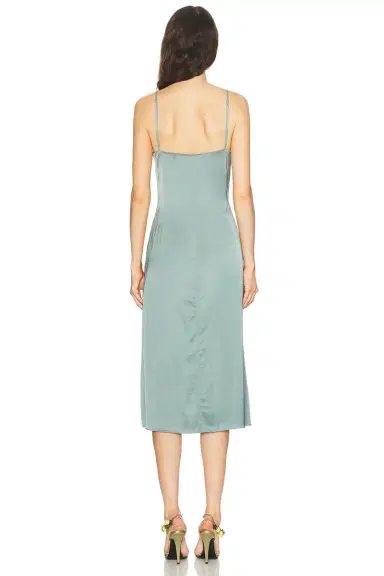 Acne Studios Docketta Satin Dress | Thumbnail 3 Acne Studios Docketta Satin Dress | Thumbnail 3