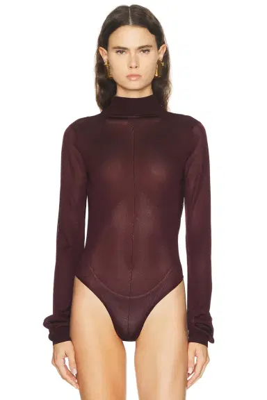 SAME Open Back Knit Bodysuit | Thumbnail 2 SAME Open Back Knit Bodysuit | Thumbnail 2