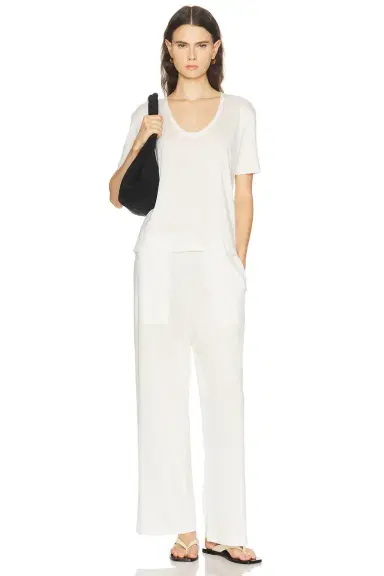 Toteme Cotton Silk PJ Pant | Thumbnail 5 Toteme Cotton Silk PJ Pant | Thumbnail 5