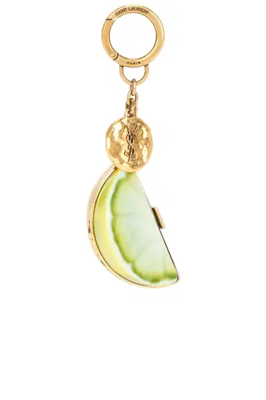 Saint Laurent Lemon Keychain | Thumbnail 1 Saint Laurent Lemon Keychain | Thumbnail 1