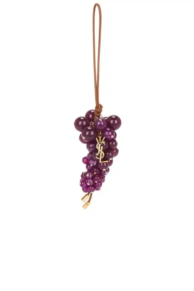 Saint Laurent Grape Keychain | Thumbnail 1 Saint Laurent Grape Keychain | Thumbnail 1