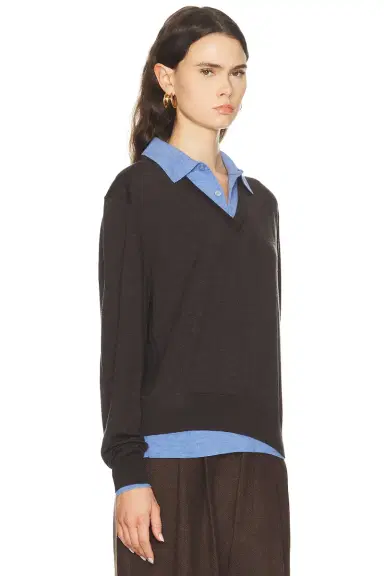 Acne Studios Kascha V-Neck Sweater | Thumbnail 2 Acne Studios Kascha V-Neck Sweater | Thumbnail 2