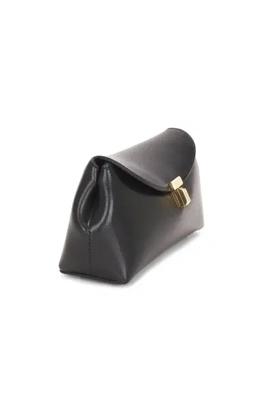 Toteme Mini T-Lock Leather Clutch | Thumbnail 4