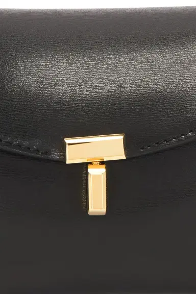 Toteme Mini T-Lock Leather Clutch | Thumbnail 7