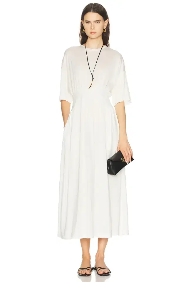 Cotton Silk Tee Dress