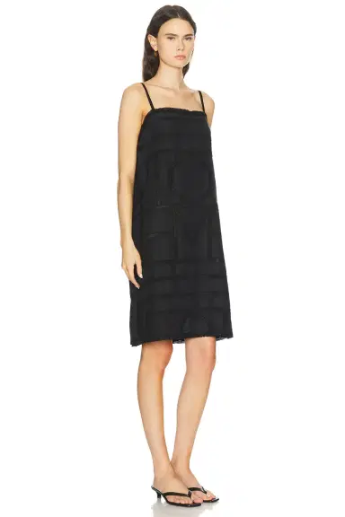 TOTEME Monogram Silk Dress | Thumbnail 2 TOTEME Monogram Silk Dress | Thumbnail 2