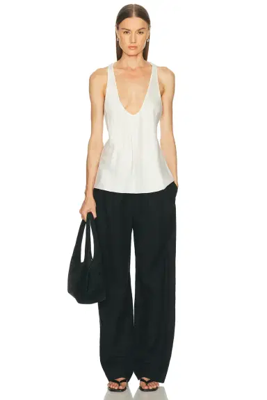 EAVES Vivian Silk Top | Thumbnail 4 EAVES Vivian Silk Top | Thumbnail 4