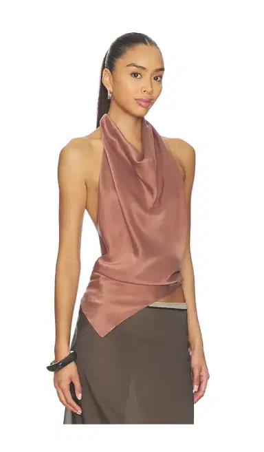 EAVES Frida Silk Top | Thumbnail 2 EAVES Frida Silk Top | Thumbnail 2