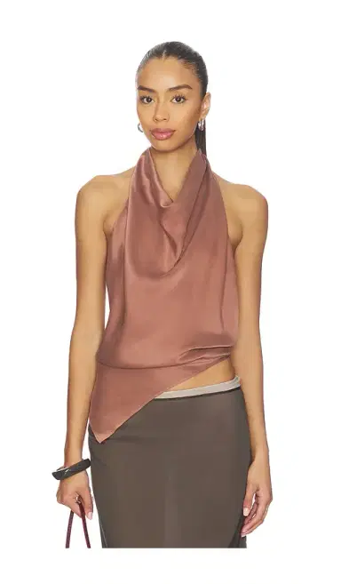 EAVES Frida Silk Top | Thumbnail 1 EAVES Frida Silk Top | Thumbnail 1