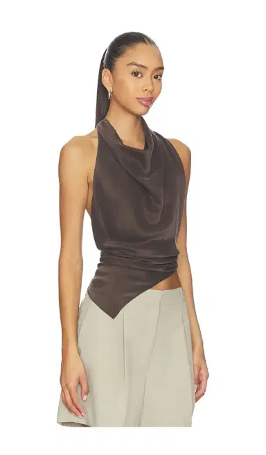 EAVES Frida Silk Top | Thumbnail 2 EAVES Frida Silk Top | Thumbnail 2